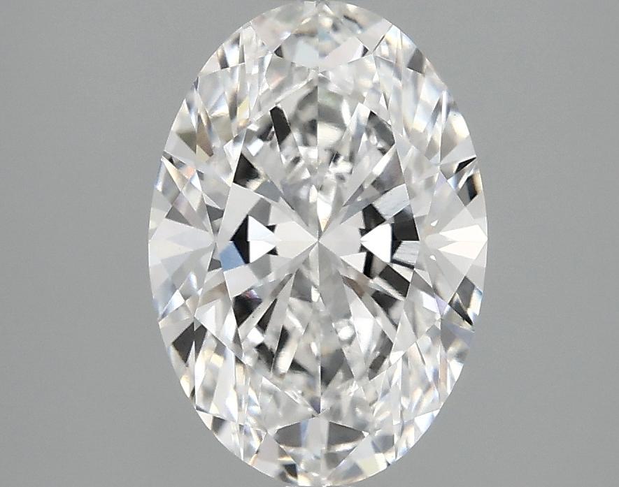 2.05 Carat Oval Shaped Ideal Cut VVS2 IGI Certified Lab Grown Diamond