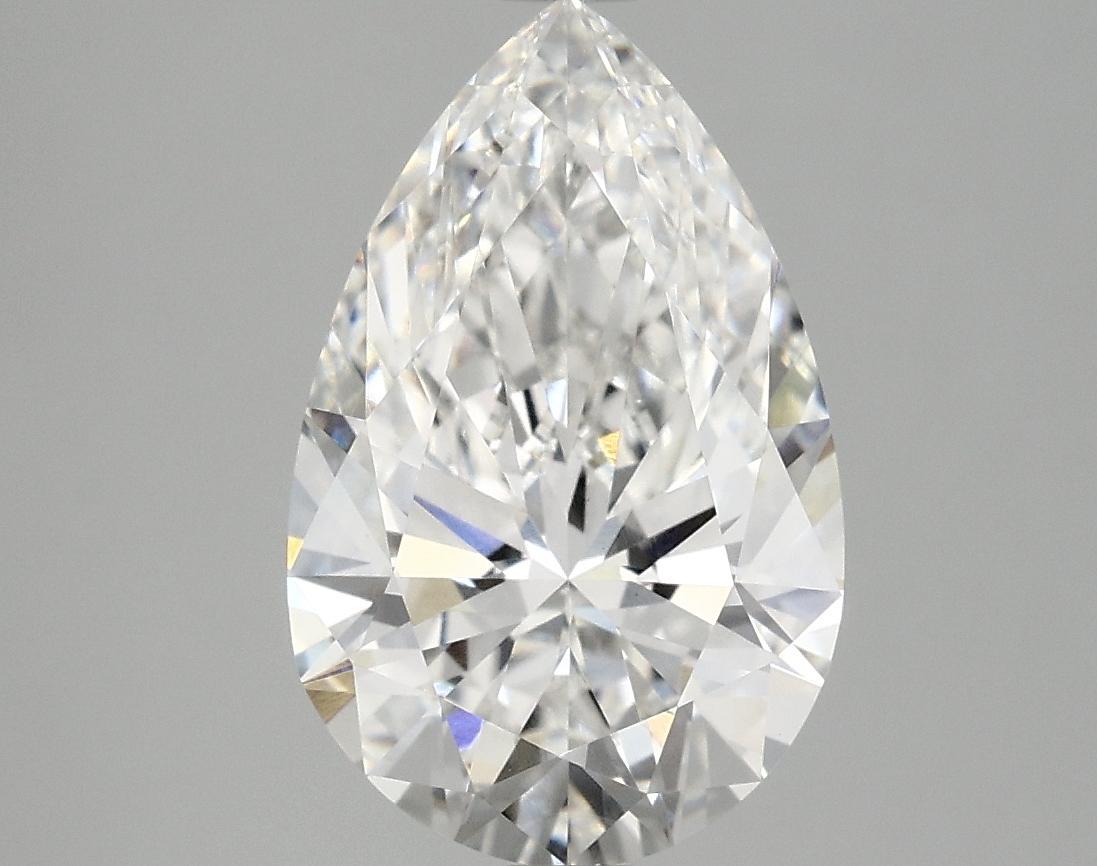3.1 Carat Pear Shaped Ideal Cut VVS2 IGI Certified Lab Grown Diamond
