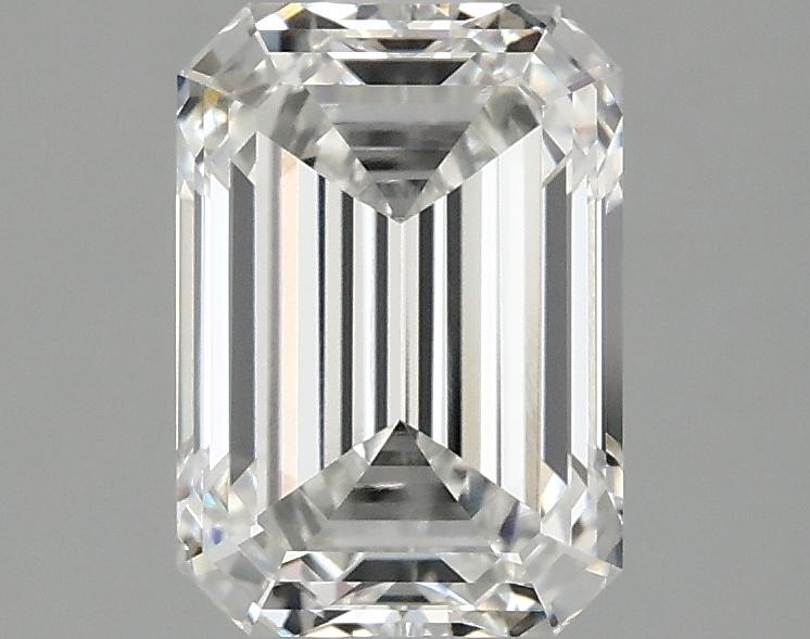 2.09 Carat Emerald Shaped Ideal Cut VVS2 IGI Certified Lab Grown Diamond