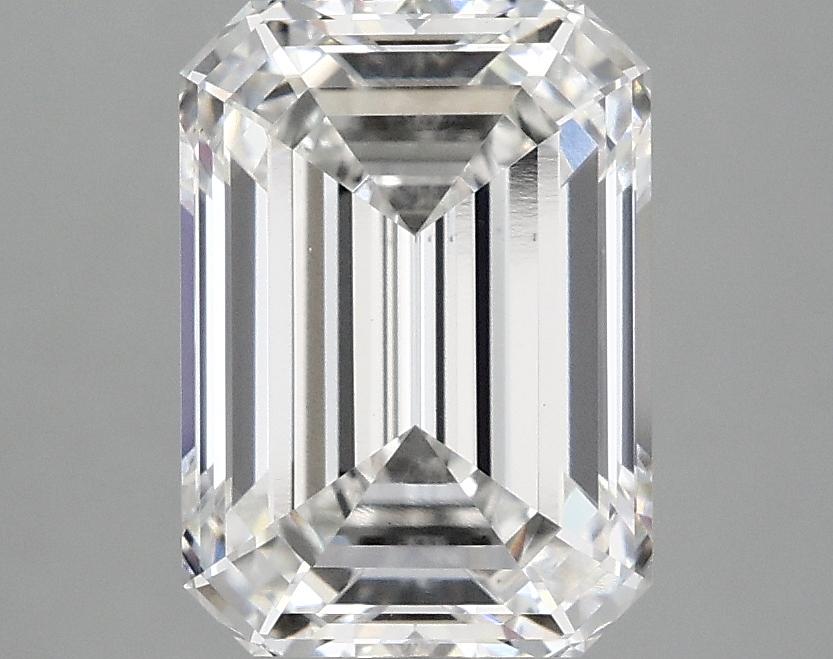 3.08 Carat Emerald Shaped Excellent Cut VS1 IGI Certified Lab Grown Diamond