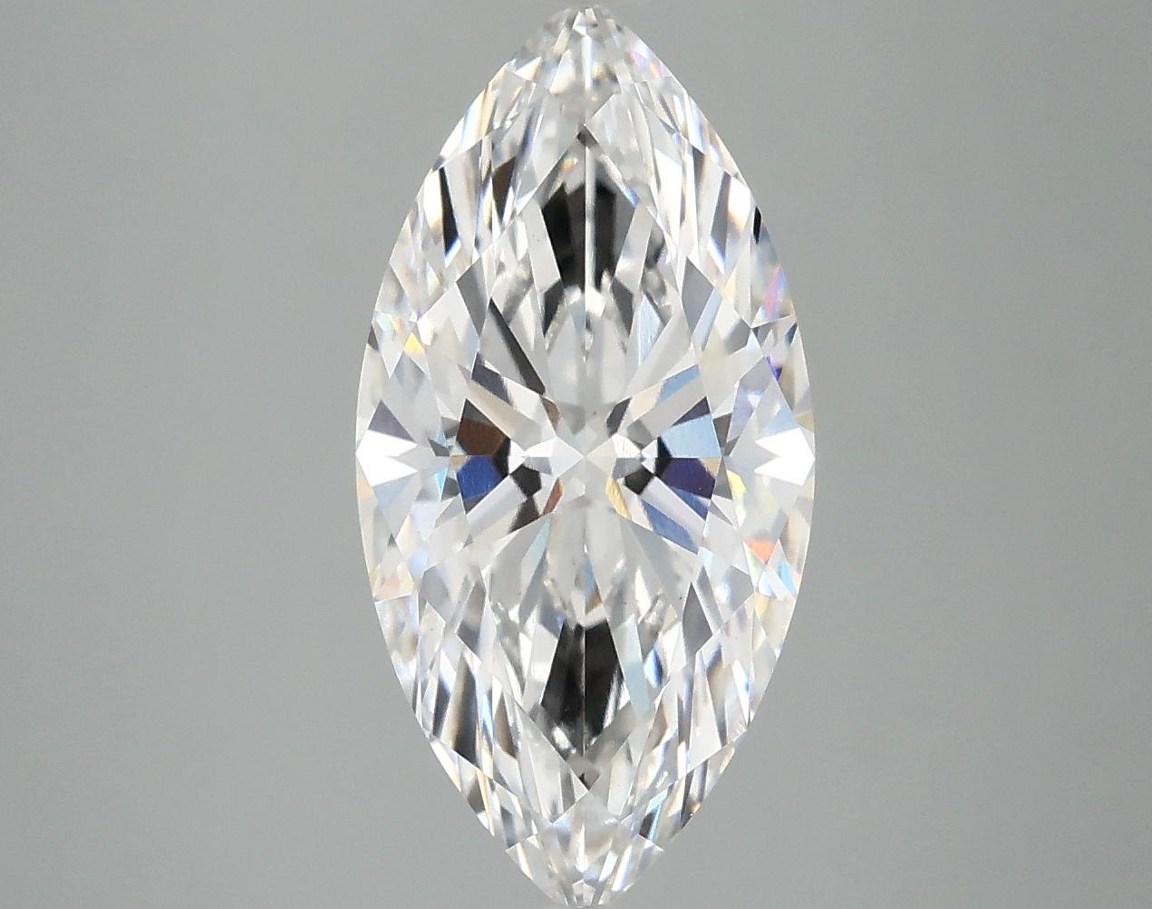 3.08 Carat Marquise Shaped Ideal Cut VS1 IGI Certified Lab Grown Diamond