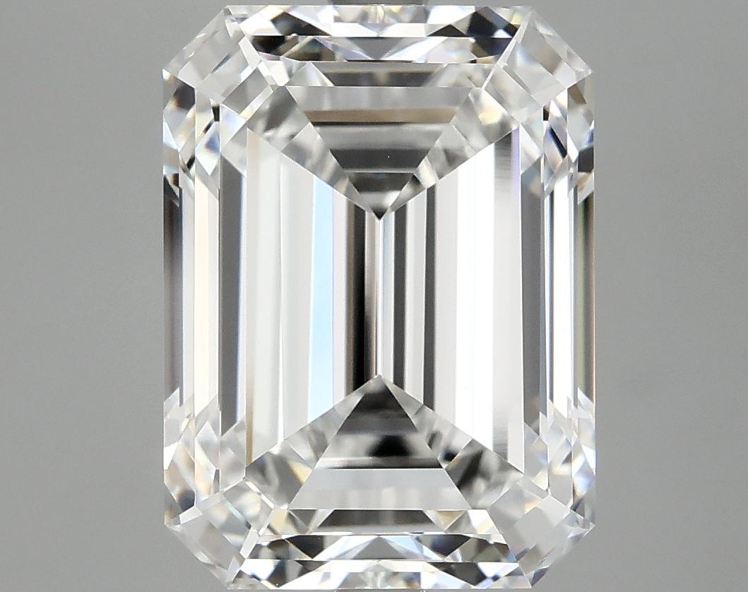 6.78 Carat Emerald Shaped Excellent Cut VVS2 IGI Certified Lab Grown Diamond