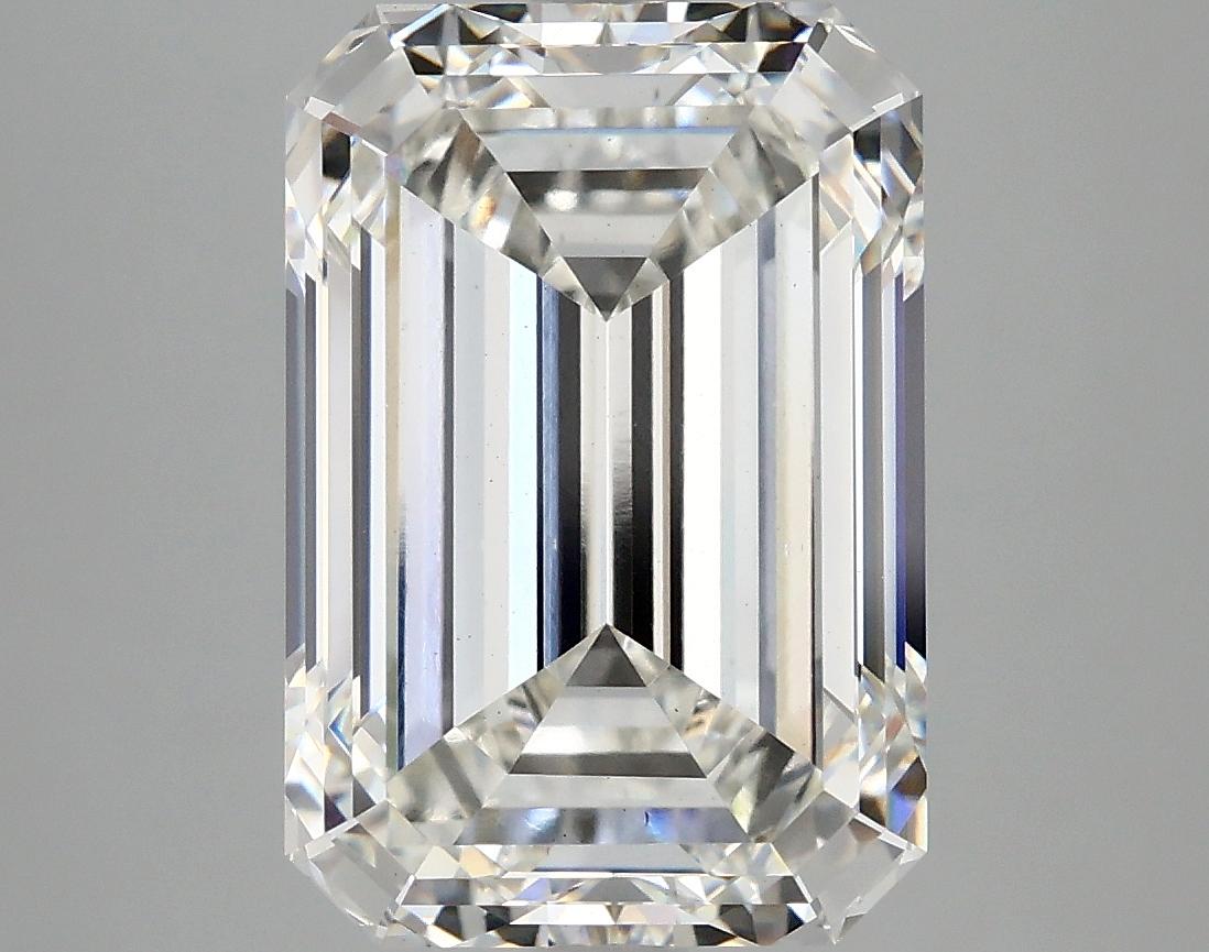 6.45 Carat Emerald Shaped Ideal Cut VS2 IGI Certified Lab Grown Diamond