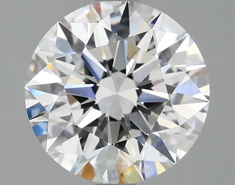 2.5 Carat Round Shaped Excellent Cut VVS2 IGI Certified Lab Grown Diamond