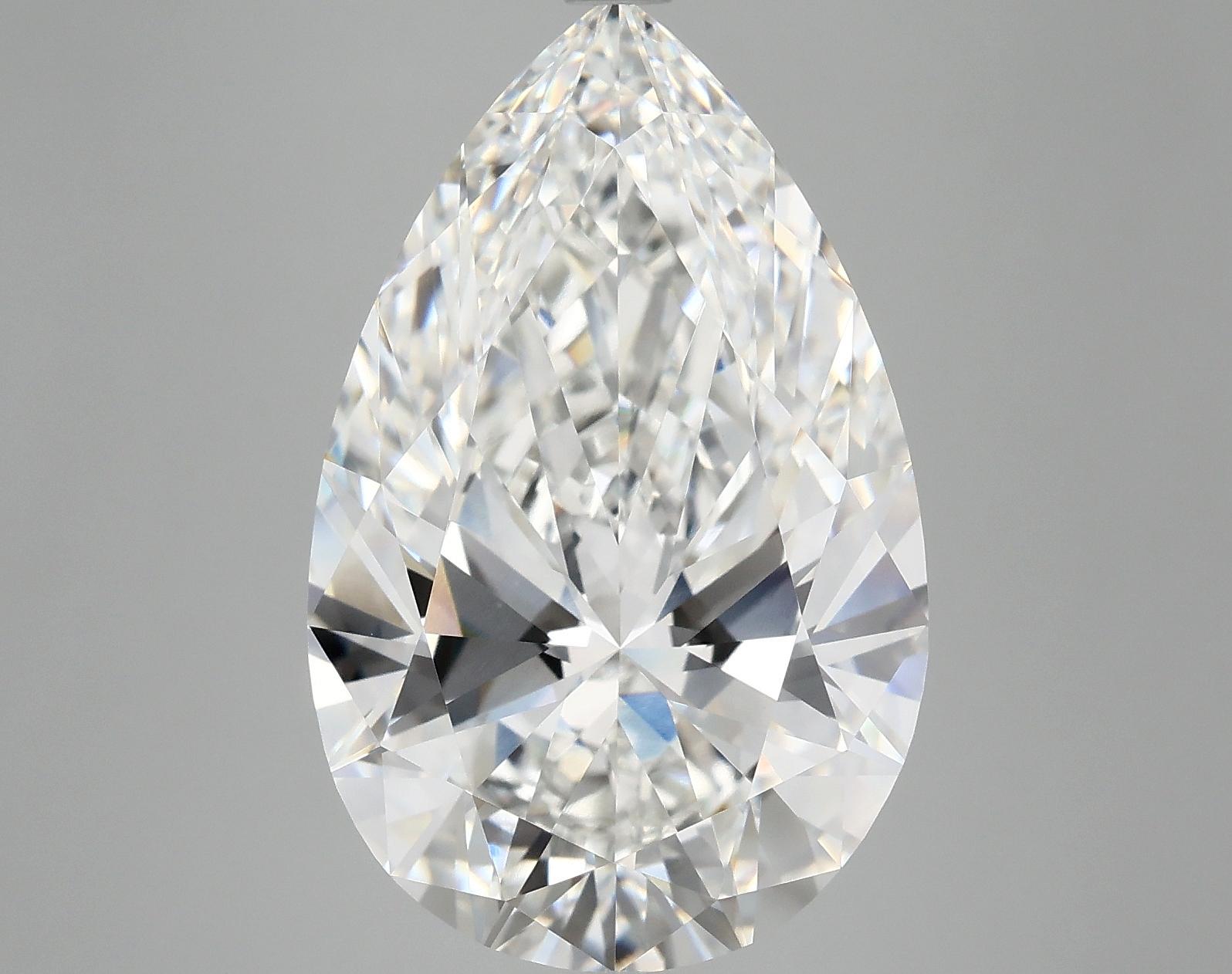 9.28 Carat Pear Shaped Ideal Cut VVS2 IGI Certified Lab Grown Diamond