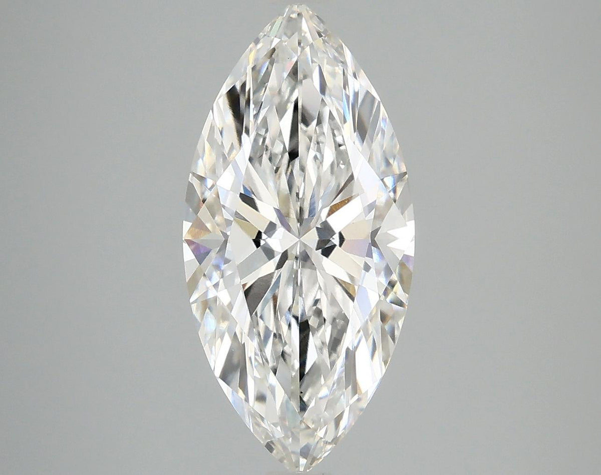 3.02 Carat Marquise Shaped Excellent Cut VS1 IGI Certified Lab Grown Diamond