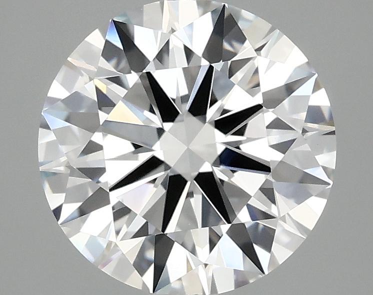 2.58 Carat Round Shaped Ideal Cut VVS2 IGI Certified Lab Grown Diamond