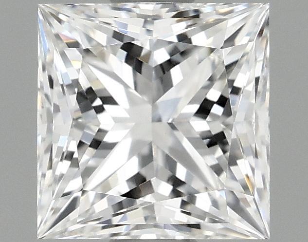 1.04 Carat Princess Shaped Ideal Cut VVS2 IGI Certified Lab Grown Diamond