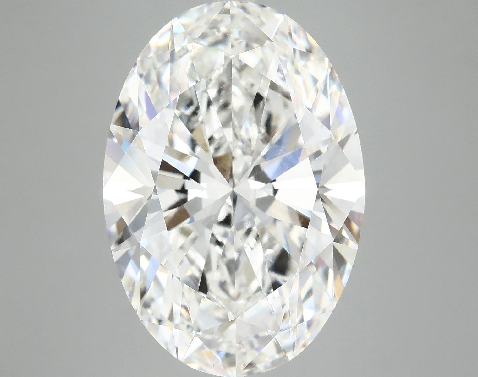 10.5 Carat Oval Shaped Ideal Cut VVS2 IGI Certified Lab Grown Diamond