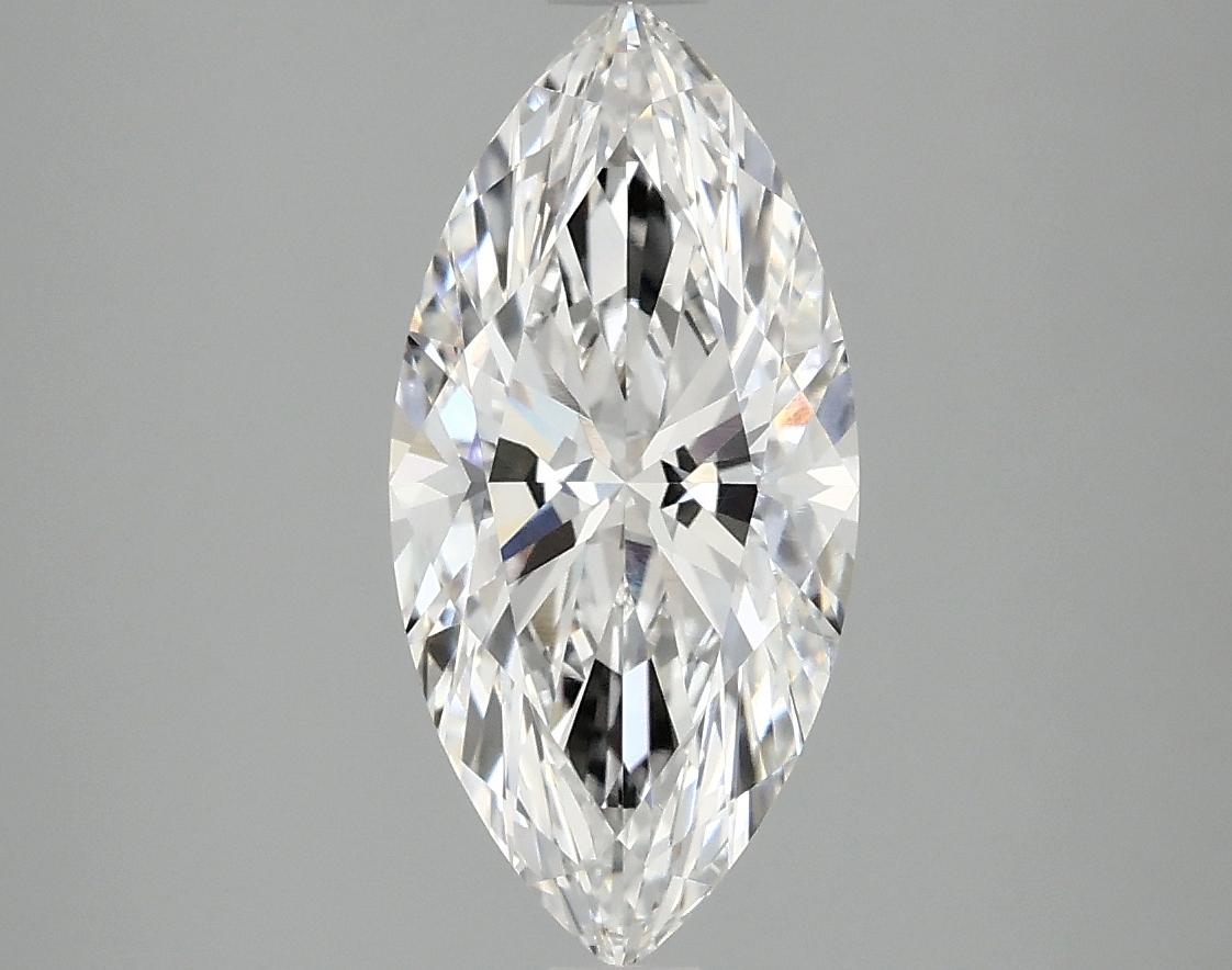 2.01 Carat Marquise Shaped Excellent Cut VVS2 IGI Certified Lab Grown Diamond