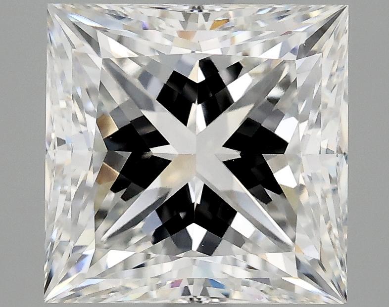 4.1 Carat Princess Shaped Ideal Cut VVS2 IGI Certified Lab Grown Diamond