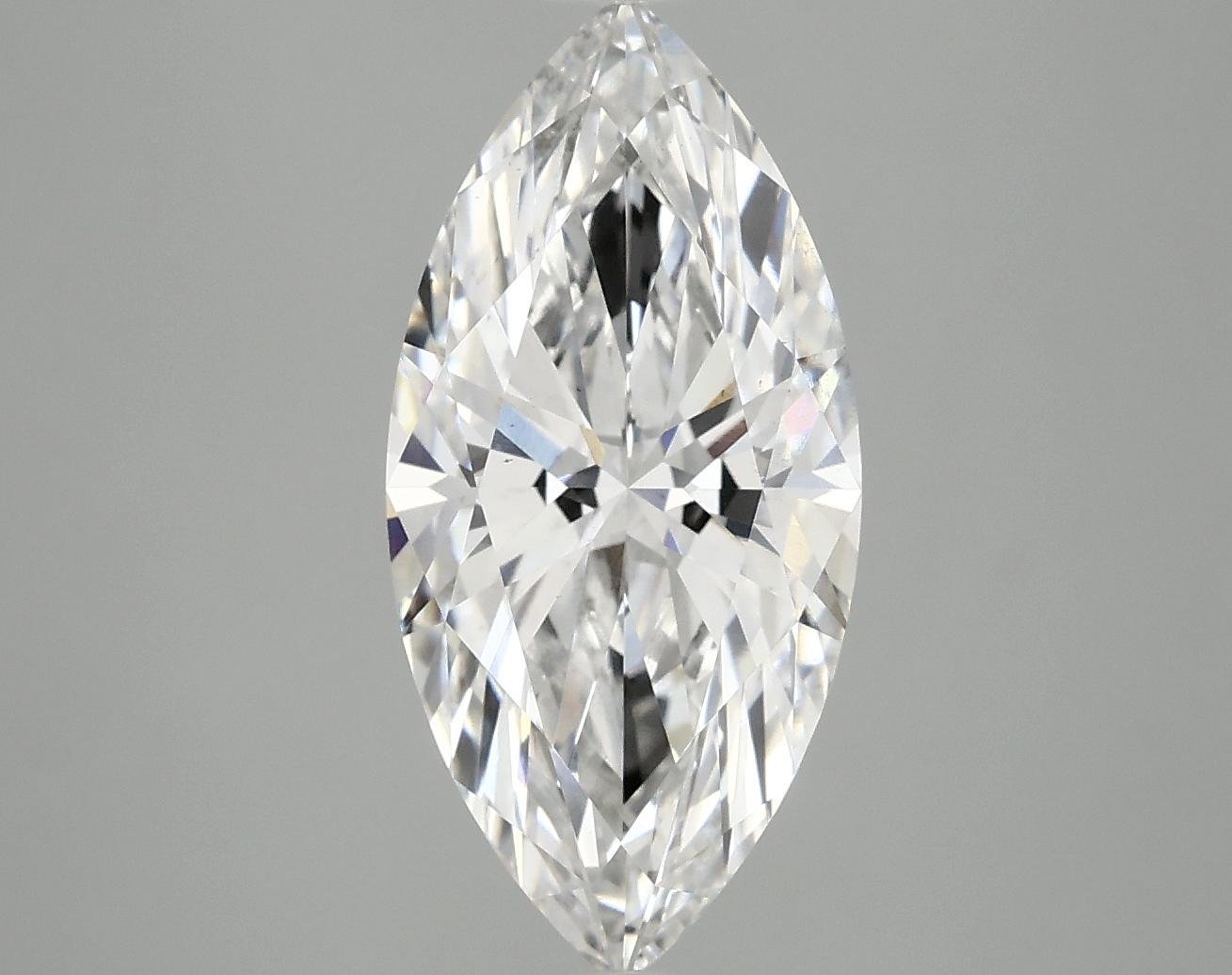 3.08 Carat Marquise Shaped Excellent Cut VS2 IGI Certified Lab Grown Diamond