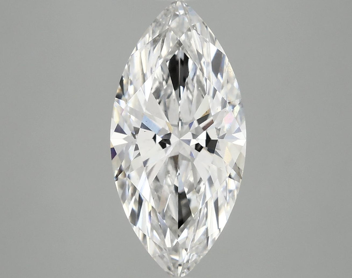 3.08 Carat Marquise Shaped Excellent Cut VS2 IGI Certified Lab Grown Diamond