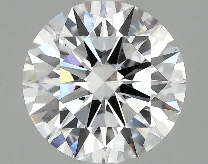 2.05 Carat Round Shaped Ideal Cut VS2 IGI Certified Lab Grown Diamond