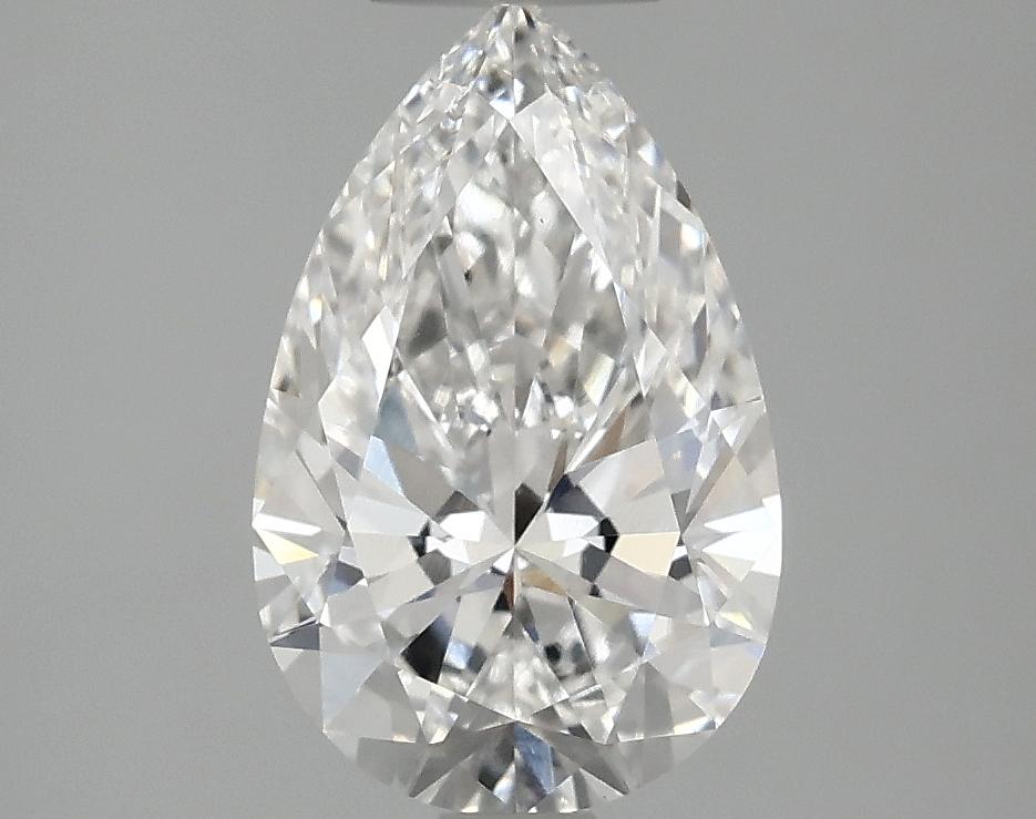 1.99 Carat Pear Shaped Ideal Cut VVS2 IGI Certified Lab Grown Diamond