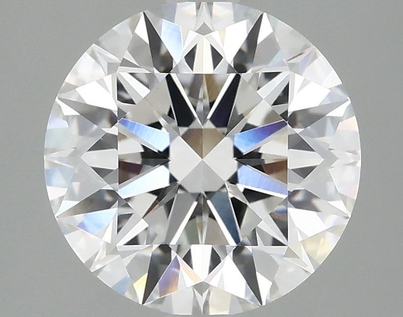 3.09 Carat Round Shaped Ideal Cut VVS2 IGI Certified Lab Grown Diamond