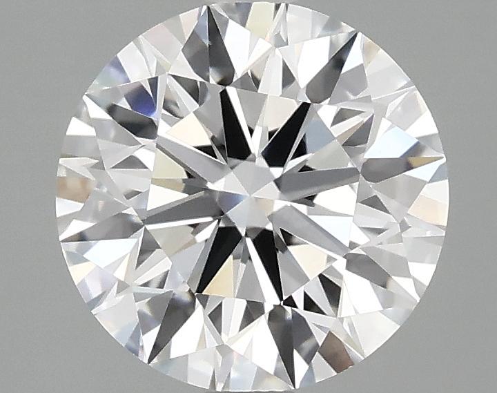 2.08 Carat Round Shaped Ideal Cut VVS2 IGI Certified Lab Grown Diamond
