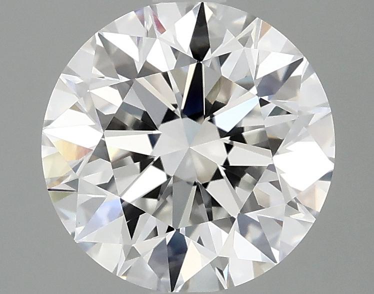 2.59 Carat Round Shaped Excellent Cut VVS2 IGI Certified Lab Grown Diamond