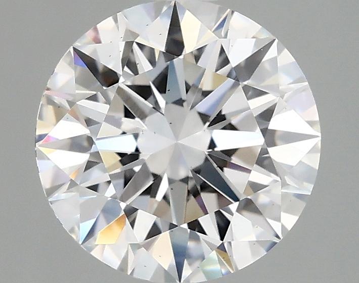 2.05 Carat Round Shaped Ideal Cut VS2 IGI Certified Lab Grown Diamond