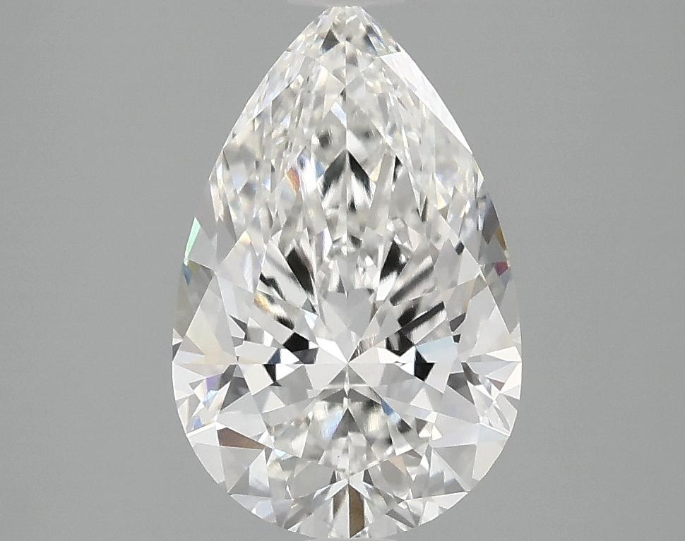 2.39 Carat Pear Shaped Ideal Cut VVS2 IGI Certified Lab Grown Diamond