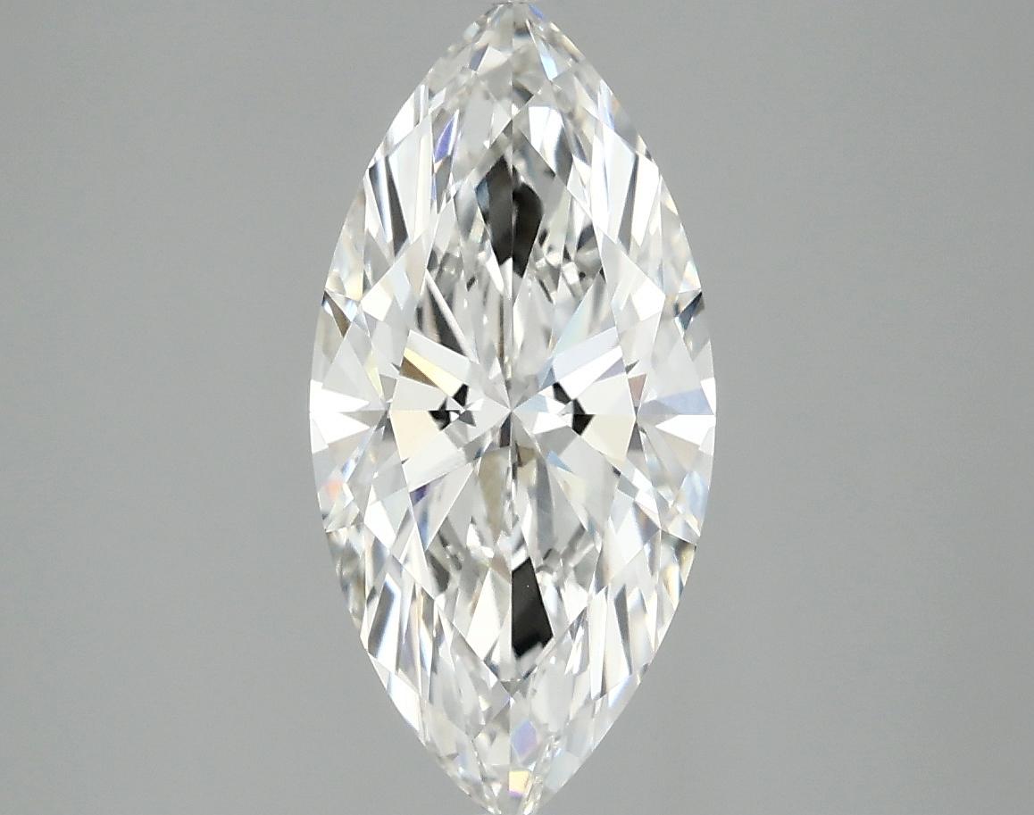 2.02 Carat Marquise Shaped Excellent Cut VVS1 IGI Certified Lab Grown Diamond