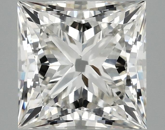 3.03 Carat Princess Shaped Ideal Cut VVS2 IGI Certified Lab Grown Diamond