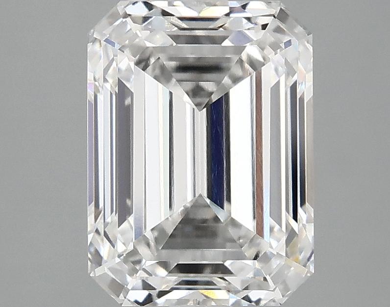 3.04 Carat Emerald Shaped Excellent Cut VS1 IGI Certified Lab Grown Diamond