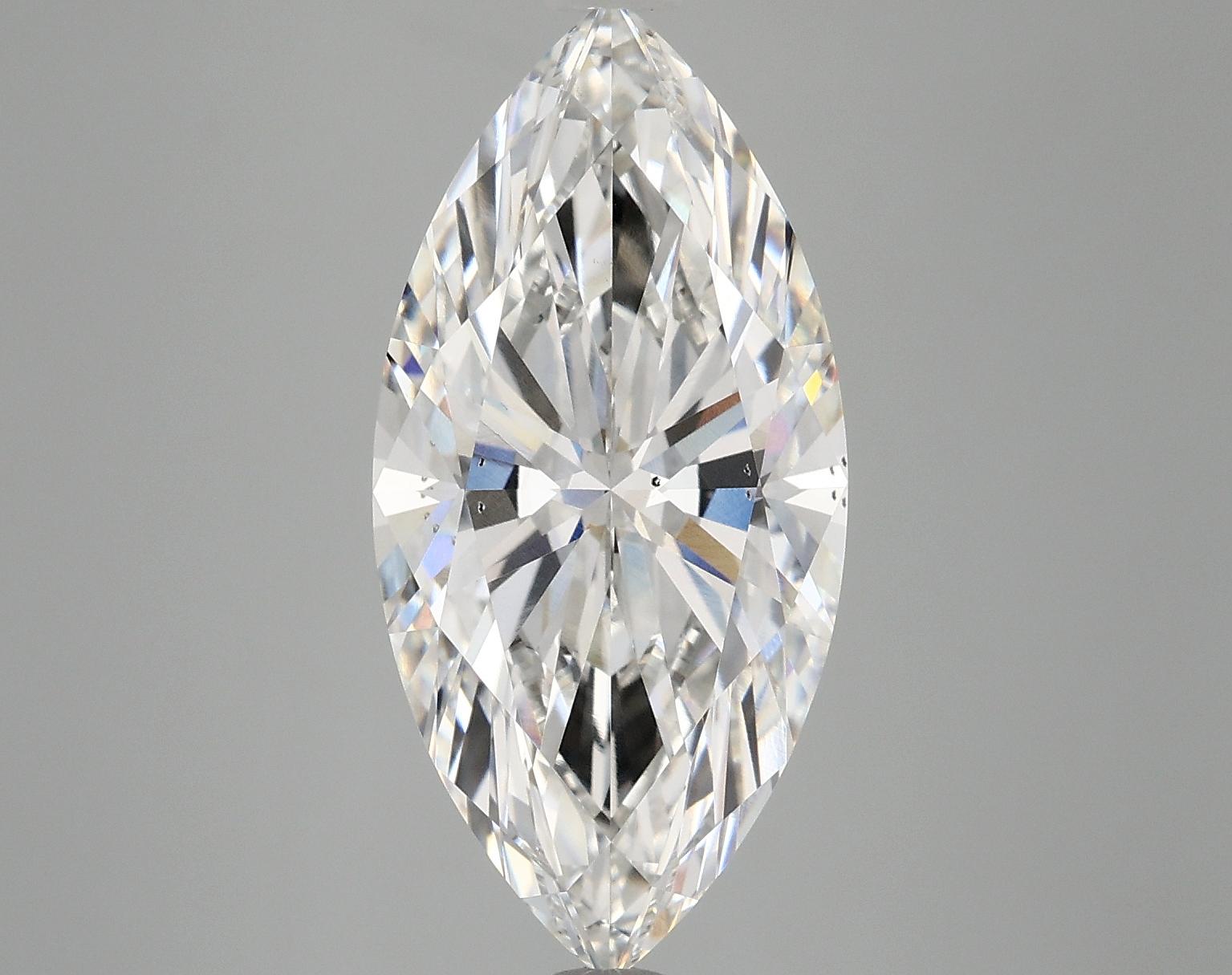 5.07 Carat Marquise Shaped Excellent Cut SI1 IGI Certified Lab Grown Diamond