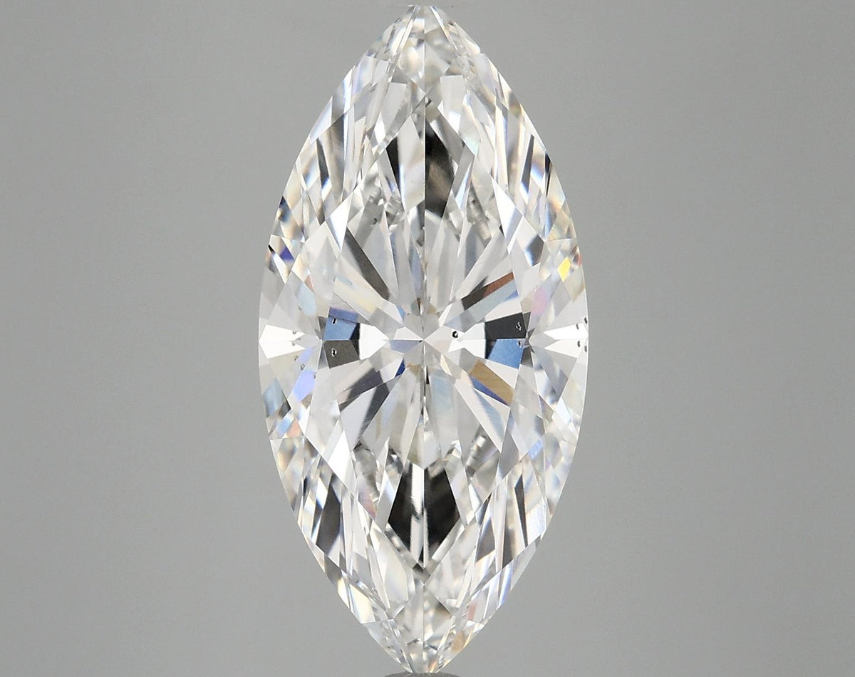 5.07 Carat Marquise Shaped Excellent Cut SI1 IGI Certified Lab Grown Diamond