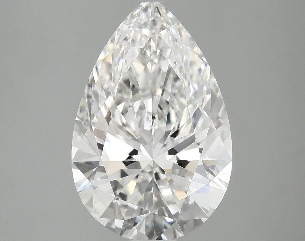 3.07 Carat Pear Shaped Excellent Cut VS1 IGI Certified Lab Grown Diamond