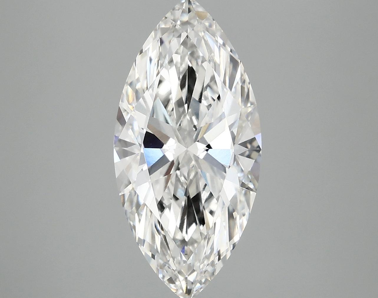 2.98 Carat Marquise Shaped Excellent Cut VS1 IGI Certified Lab Grown Diamond