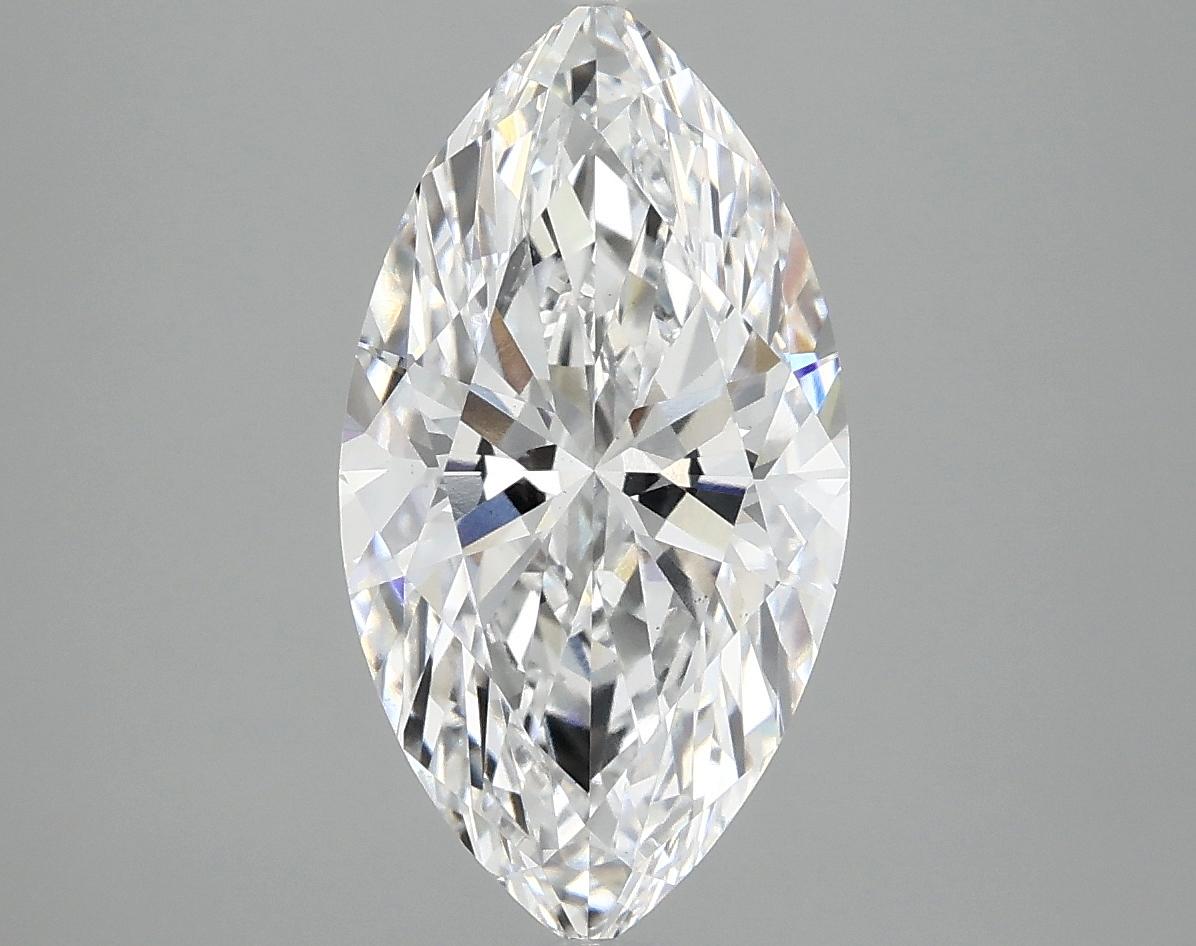 3.07 Carat Marquise Shaped Excellent Cut VS1 IGI Certified Lab Grown Diamond
