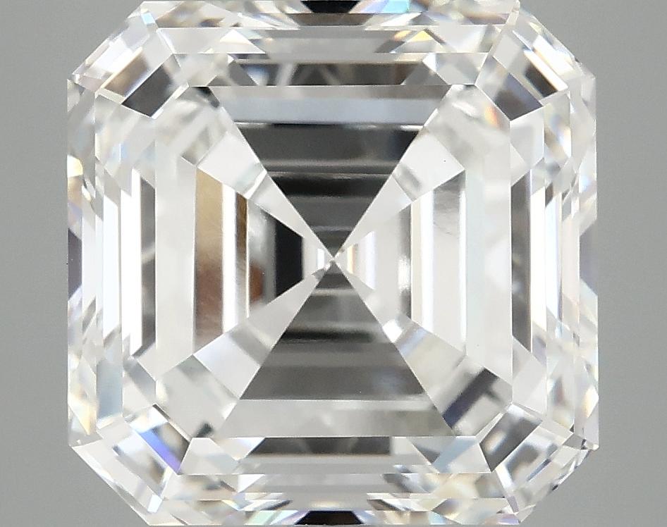 7.85 Carat Asscher Shaped Ideal Cut VVS2 IGI Certified Lab Grown Diamond
