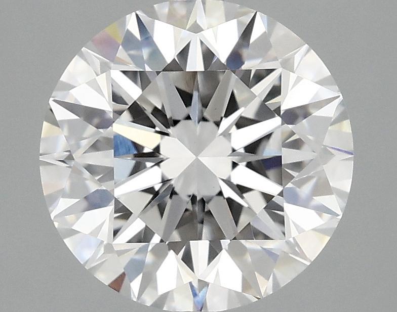 3.05 Carat Round Shaped Excellent Cut VVS2 IGI Certified Lab Grown Diamond