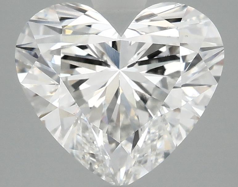 3.08 Carat Heart Shaped Ideal Cut VS2 IGI Certified Lab Grown Diamond