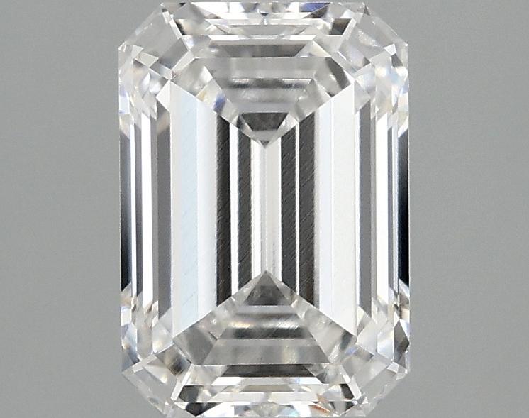 2.06 Carat Emerald Shaped Ideal Cut VVS2 IGI Certified Lab Grown Diamond