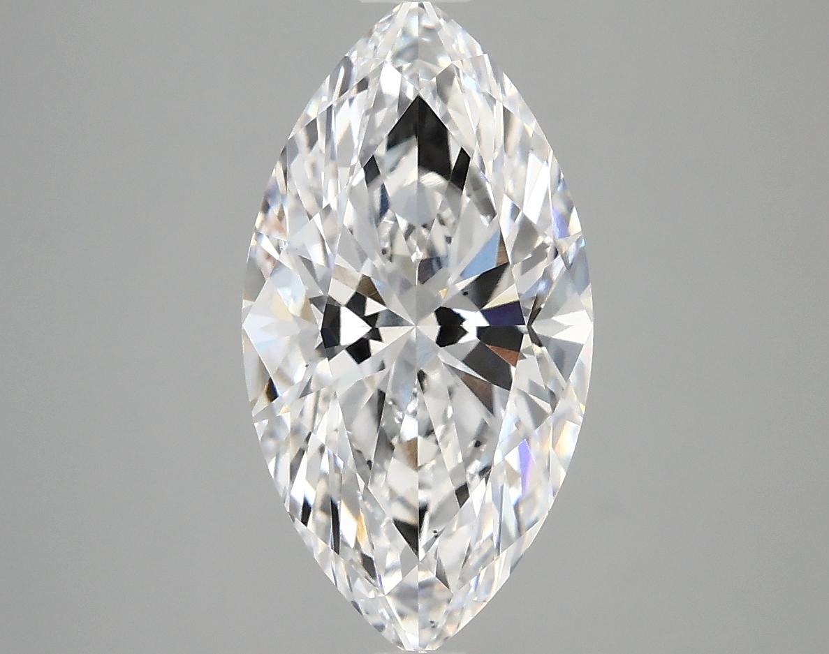 3.02 Carat Marquise Shaped Excellent Cut VVS2 IGI Certified Lab Grown Diamond