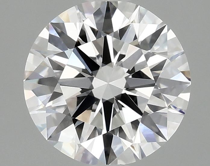 2.07 Carat Round Shaped Ideal Cut VVS2 IGI Certified Lab Grown Diamond