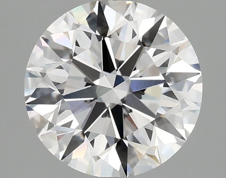 2.07 Carat Round Shaped Ideal Cut VVS2 IGI Certified Lab Grown Diamond
