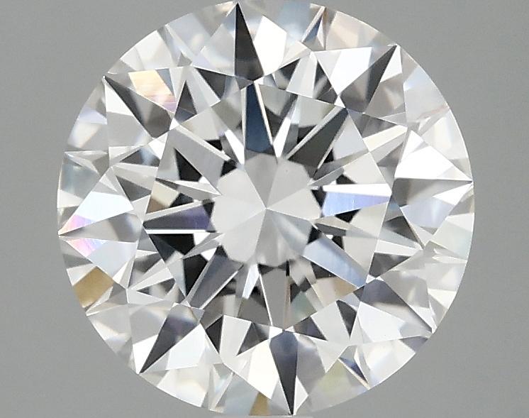 2.55 Carat Round Shaped Ideal Cut VVS2 IGI Certified Lab Grown Diamond