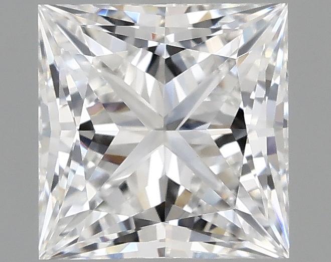 1.52 Carat Princess Shaped Ideal Cut VVS2 IGI Certified Lab Grown Diamond