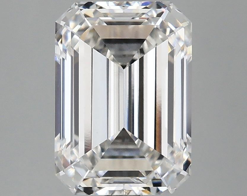 2.94 Carat Emerald Shaped Ideal Cut VVS2 IGI Certified Lab Grown Diamond