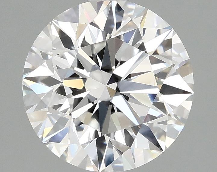2.08 Carat Round Shaped Excellent Cut VVS2 IGI Certified Lab Grown Diamond