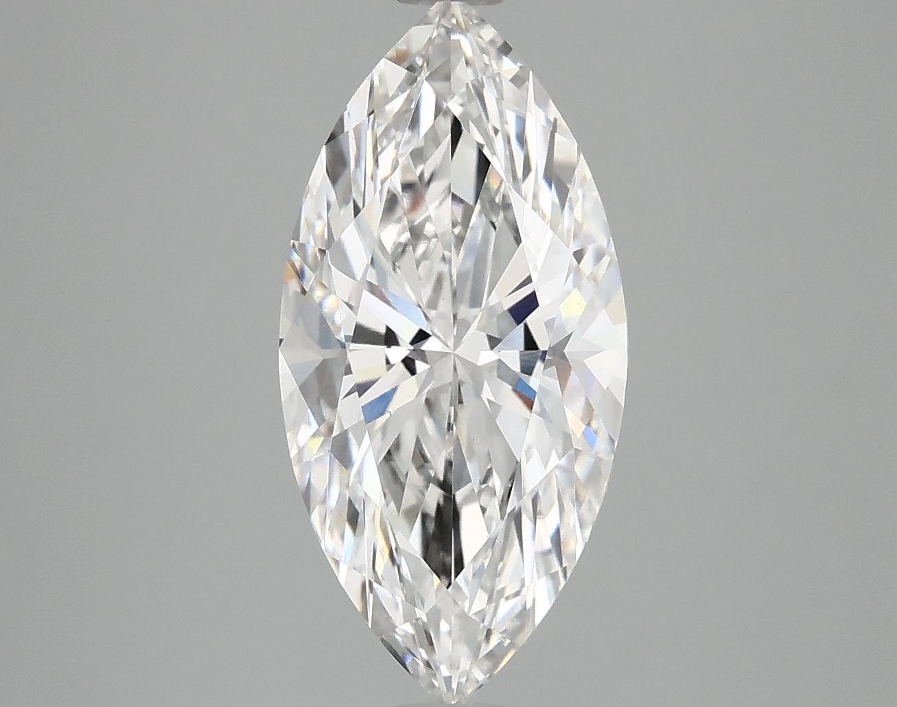 3.09 Carat Marquise Shaped Excellent Cut VS1 IGI Certified Lab Grown Diamond