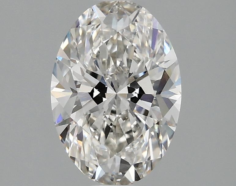 1.45 Carat Oval Shaped Ideal Cut VVS2 IGI Certified Lab Grown Diamond