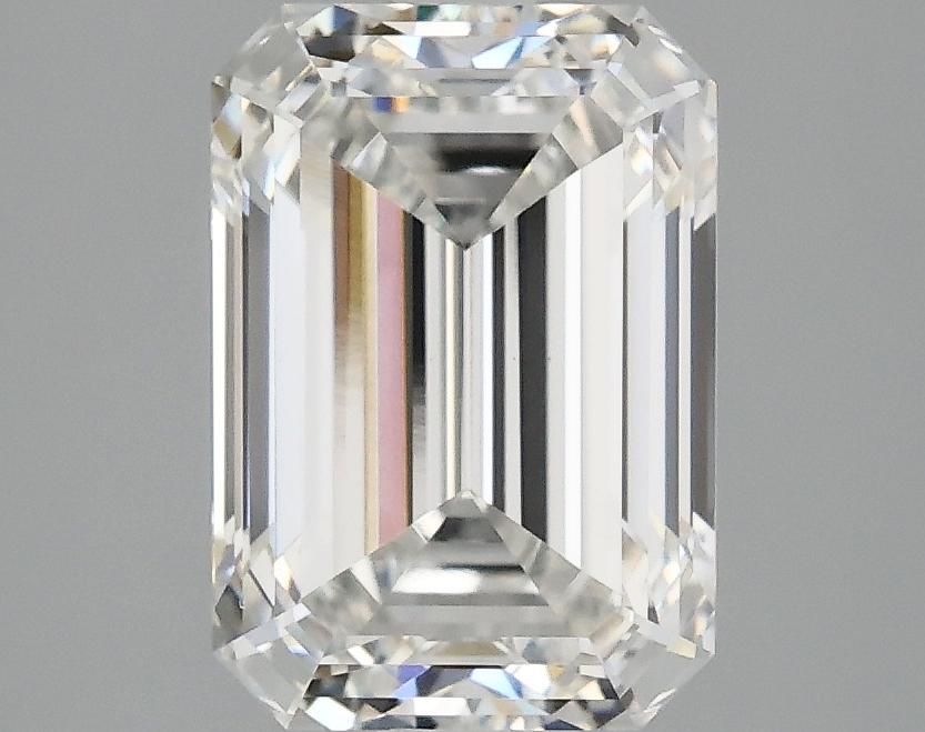 2.98 Carat Emerald Shaped Ideal Cut VVS2 IGI Certified Lab Grown Diamond