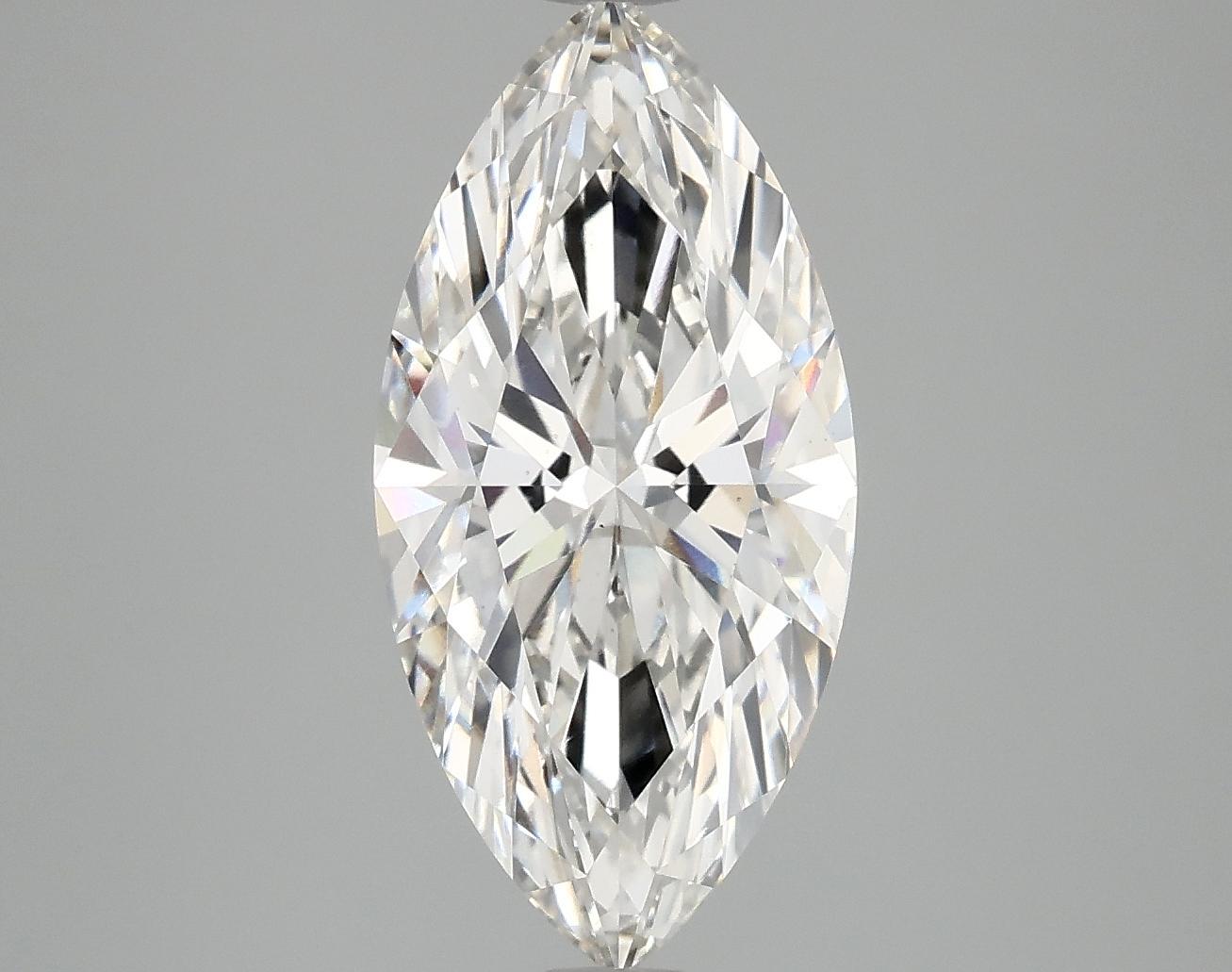 3.06 Carat Marquise Shaped Excellent Cut VS1 IGI Certified Lab Grown Diamond