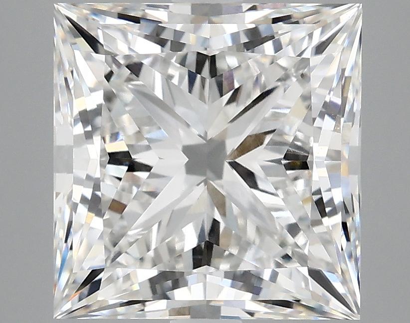 4.86 Carat Princess Shaped Ideal Cut VVS2 IGI Certified Lab Grown Diamond