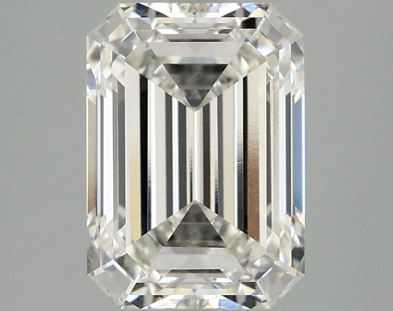 3.1 Carat Emerald Shaped Ideal Cut VVS2 IGI Certified Lab Grown Diamond