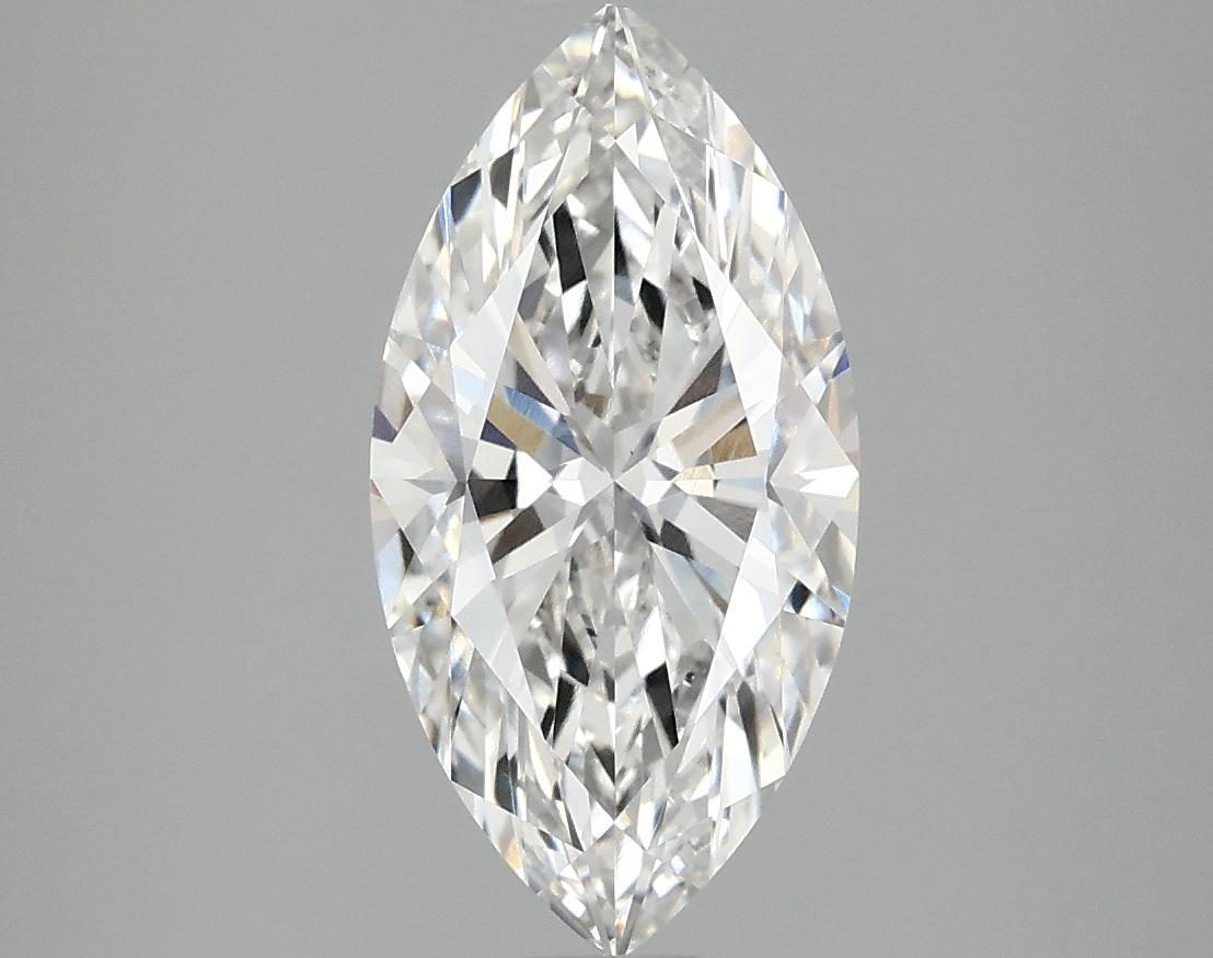 2.02 Carat Marquise Shaped Ideal Cut VVS2 IGI Certified Lab Grown Diamond